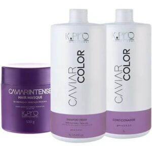 Kit Tratamento kpro Caviar Color Litro (3 produtos)