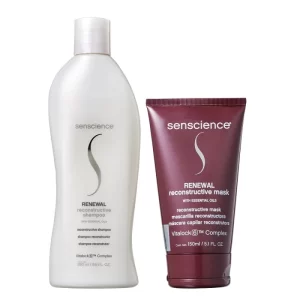 Kit Senscience Renewal Shampoo & Máscara (2 Produtos)