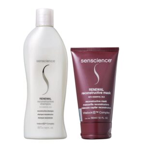 Kit Senscience Renewal Mascara de Reconstrução e Shampoo Grátis